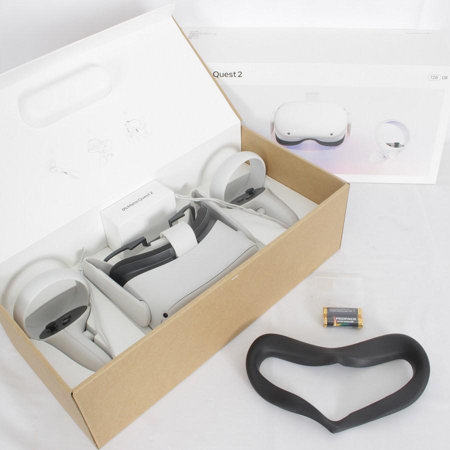 ボーナスストア+5％【美品】Meta Quest 2 128GB VR ヘッドマウント
