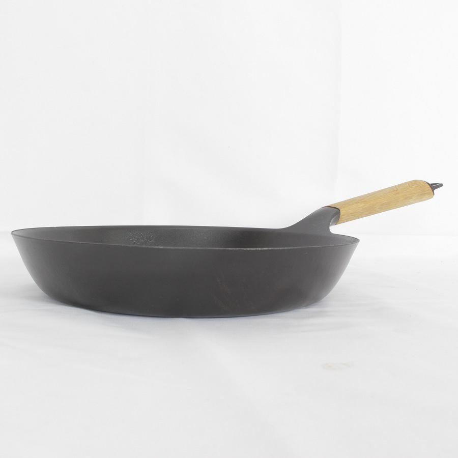 【ボーナスストア+5％】バーミキュラ フライパン 26cm FP26-OK オーク材 レシピブック付き Vermicular 本体 |  | 08