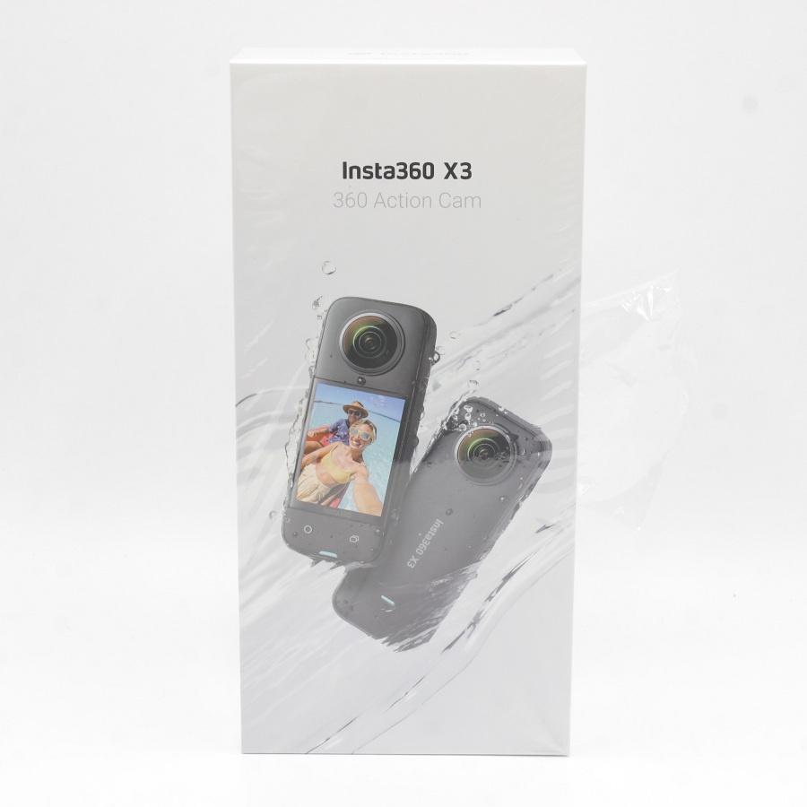 ボーナスストア+5％【未使用】Insta360 X3 CINSAAQ/B 360度カメラ 全天 