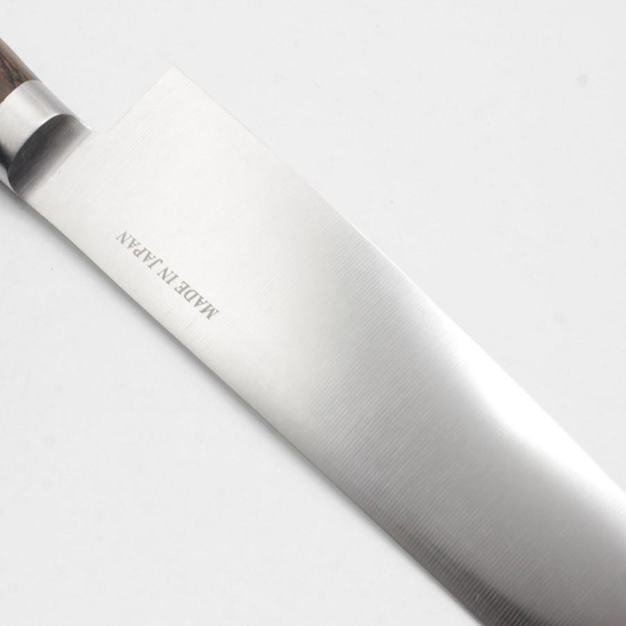 ボーナスストア+5％【新品】堺孝行 青ニ鋼 本焼 牛刀 八寸 鍔付柄 刃渡り約240mm 洋包丁 |  | 06