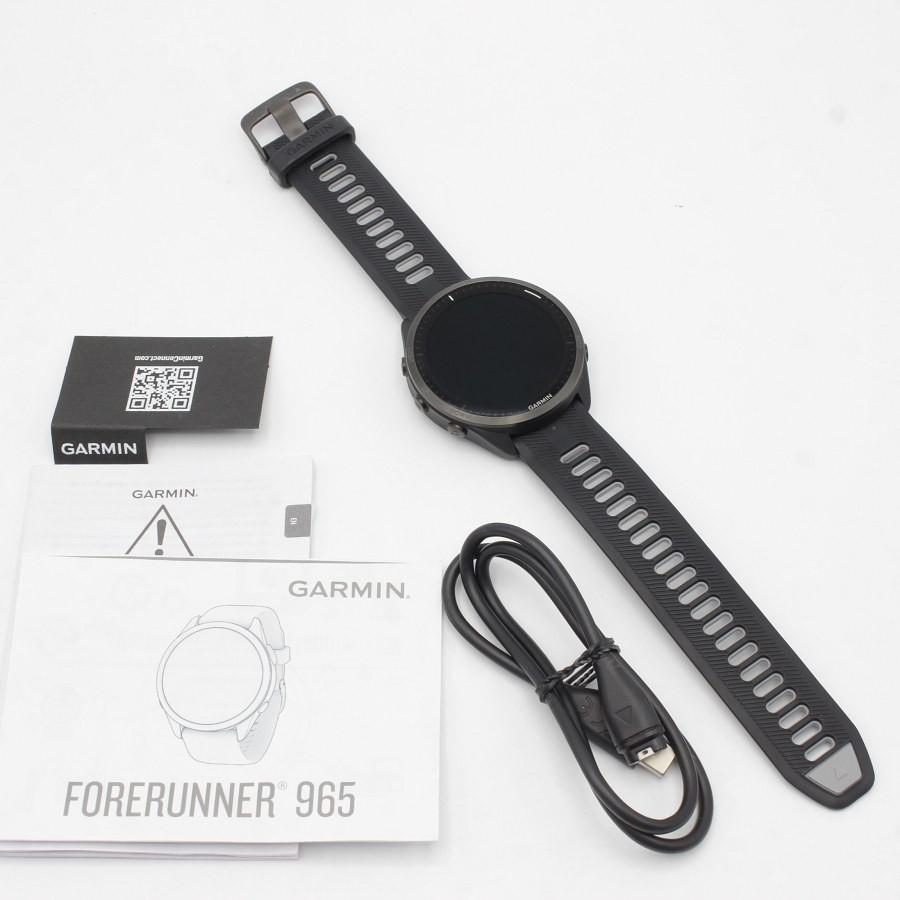 ボーナスストア+5％【美品】GARMIN Forerunner 965 Black 010  