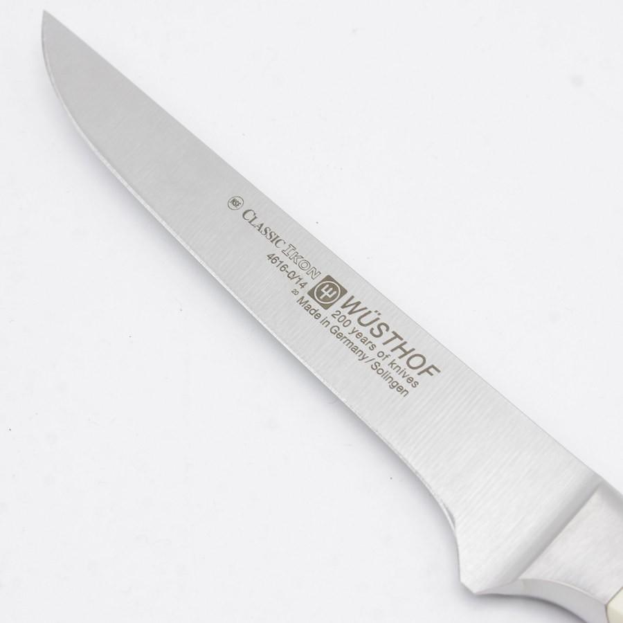 ボーナスストア+5％【新品】ヴォストフ クラッシックアイコン 西洋型骨スキ 4616-0 刃渡り140mm 62-6414-52 洋包丁 WUSTHOF |  | 01