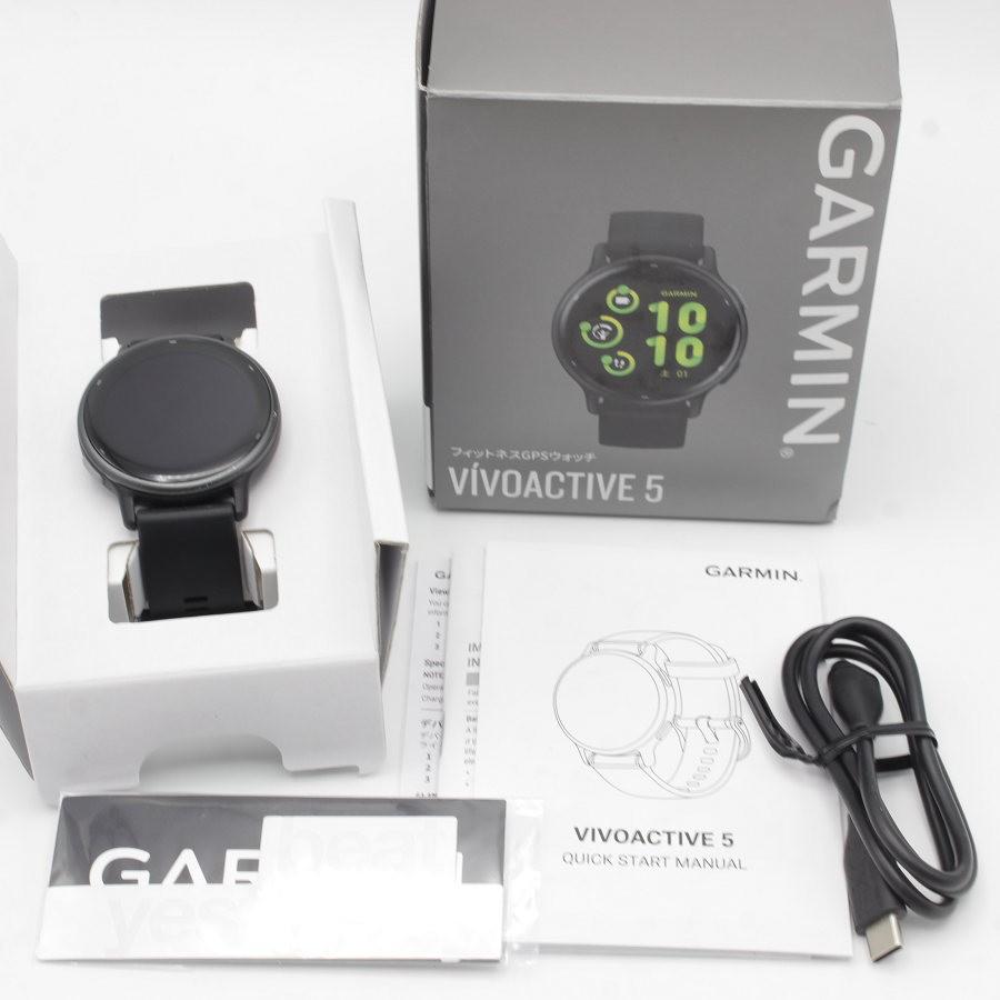 ボーナスストア+5％】GARMIN vivoactive 5 010-02862-40 Black / Slate  