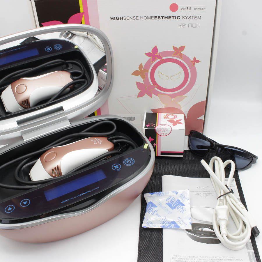 ほぼ未使用品⚡️眉毛脱毛器付き ケノン ver 8.5 スーパープレミアム ボーナスストア+5％【美品】ケノン Ver.8.5 眉脱毛あり カートリッジ2