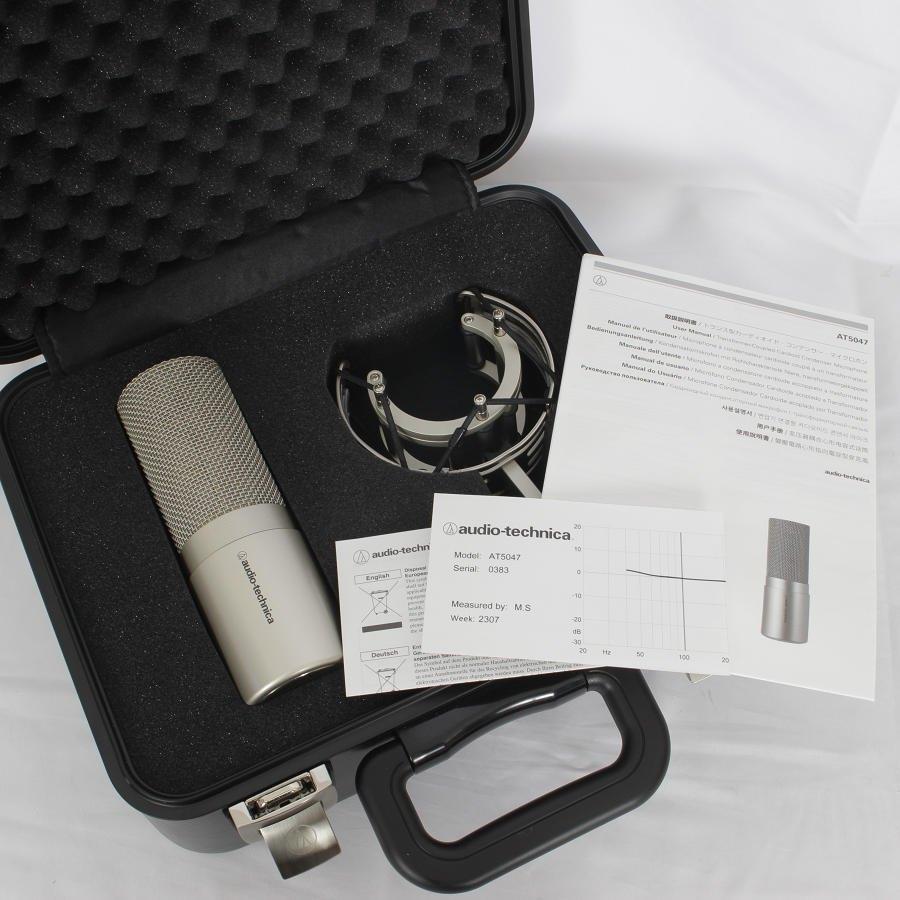 ボーナスストア+5％【美品】Audio-Technica AT5047 コンデンサー 