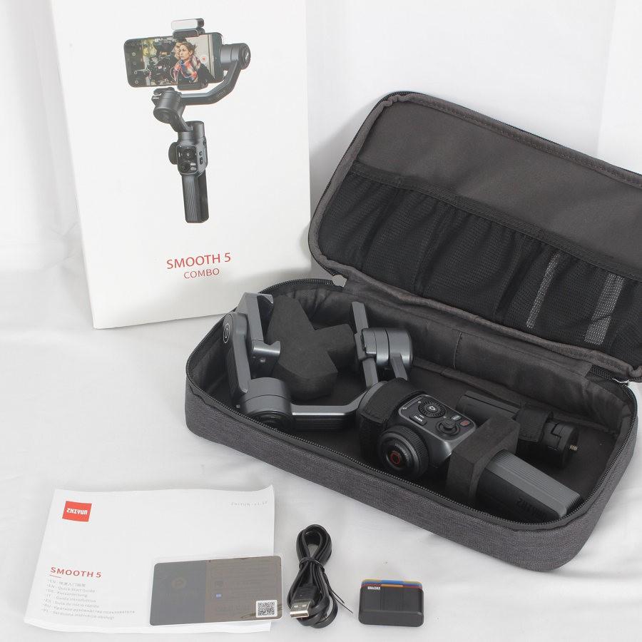 ボーナスストア+5％【美品】ZHIYUN SMOOTH 5 COMBO ブラック 