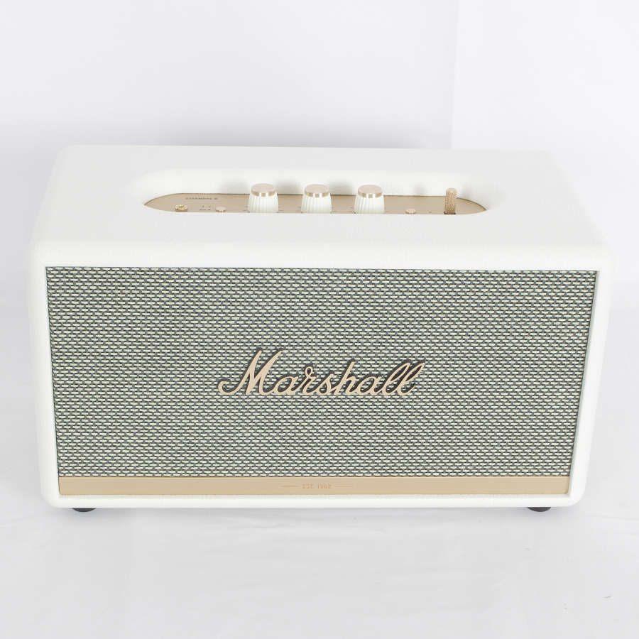 ボーナスストア+5％【美品】Marshall Stanmore II ホワイト ワイヤレススピーカー マーシャル スタンモア 本体｜refun｜02