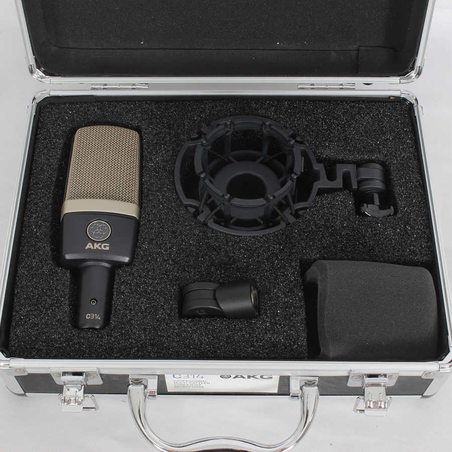 ボーナスストア+5％【美品】AKG C314 サイドアドレス型マイクロホン 