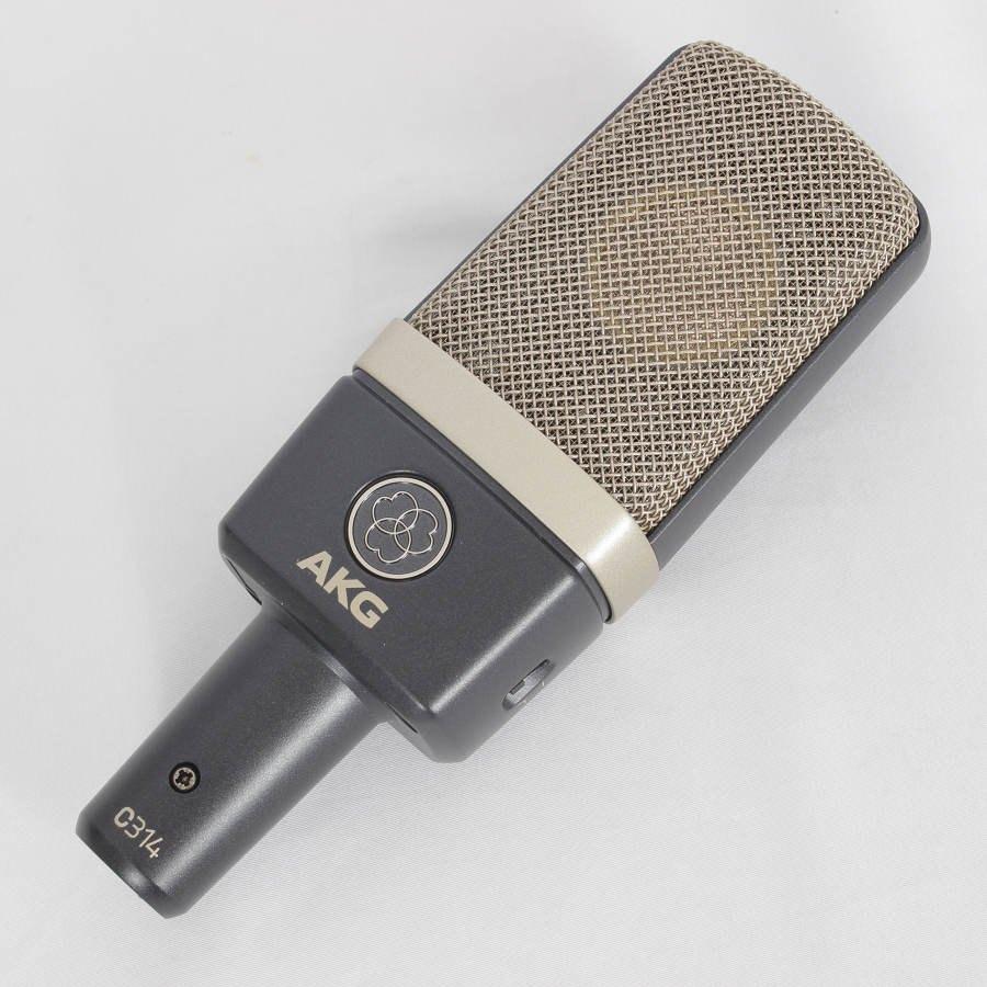 ボーナスストア+5％【美品】AKG C314 サイドアドレス型マイクロホン 