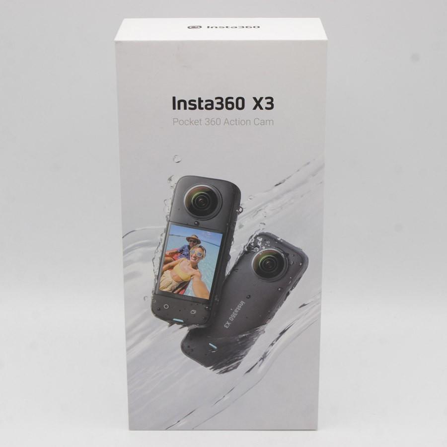 ボーナスストア+5％【美品】Insta360 X3 CINSAAQ/B 予備バッテリー付き 
