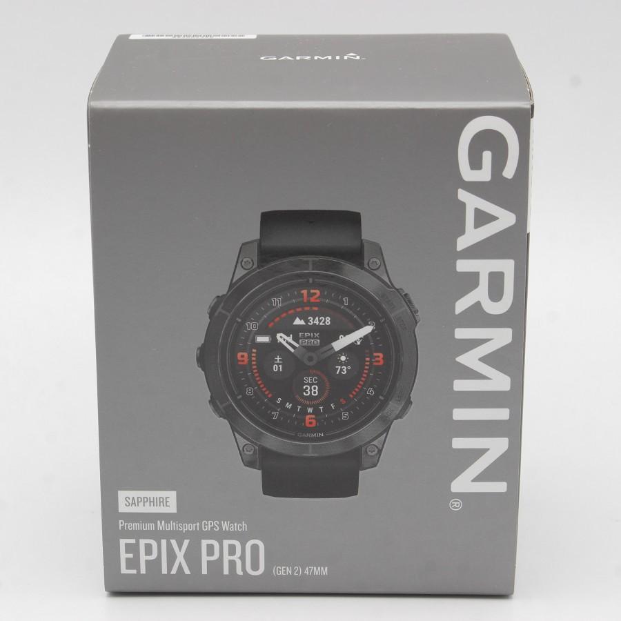 GARMIN EPIX PRO Gen2 47mm ブラック 箱有