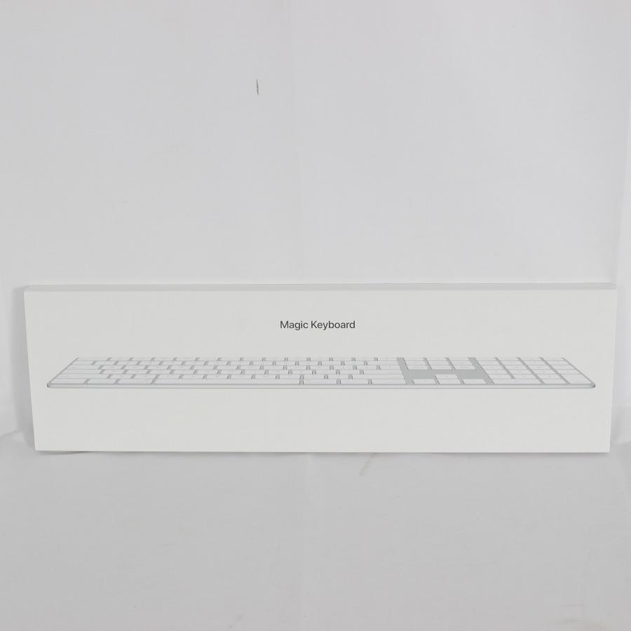 ボーナスストア+5％【美品】Apple Magic Keyboard MQ052J/A シルバー テンキー付き JIS マジックキーボード アップル 本体｜refun｜10