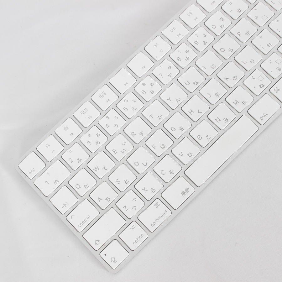 ボーナスストア+5％【美品】Apple Magic Keyboard MQ052J/A シルバー テンキー付き JIS マジックキーボード アップル 本体｜refun｜03