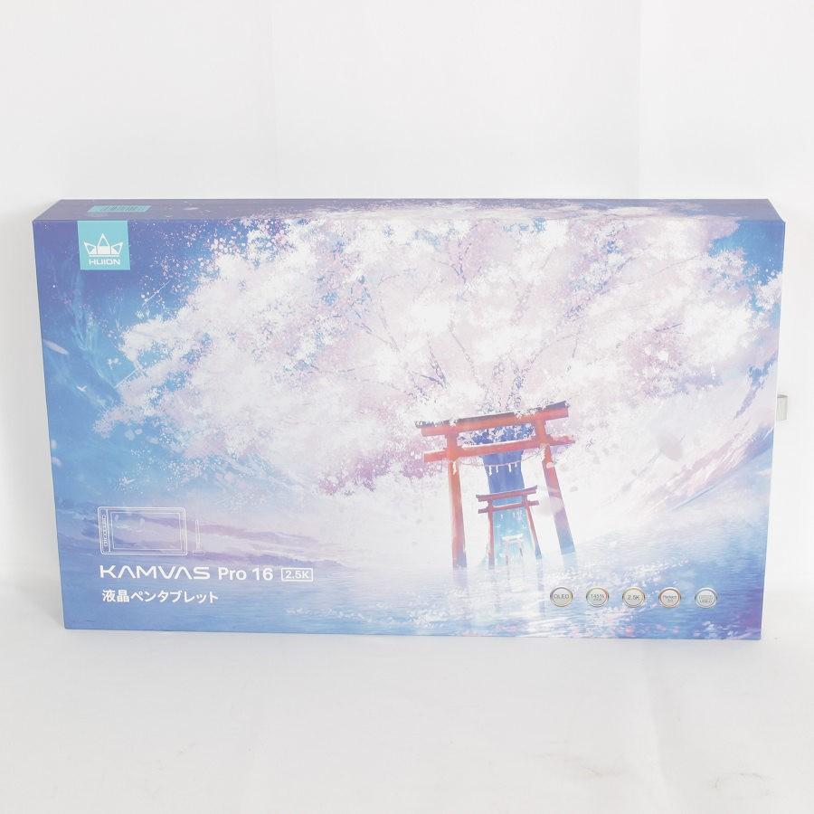 ボーナスストア+5％【美品】HUION Kamvas Pro16 2.5k 豪華版 GT1602-JP 