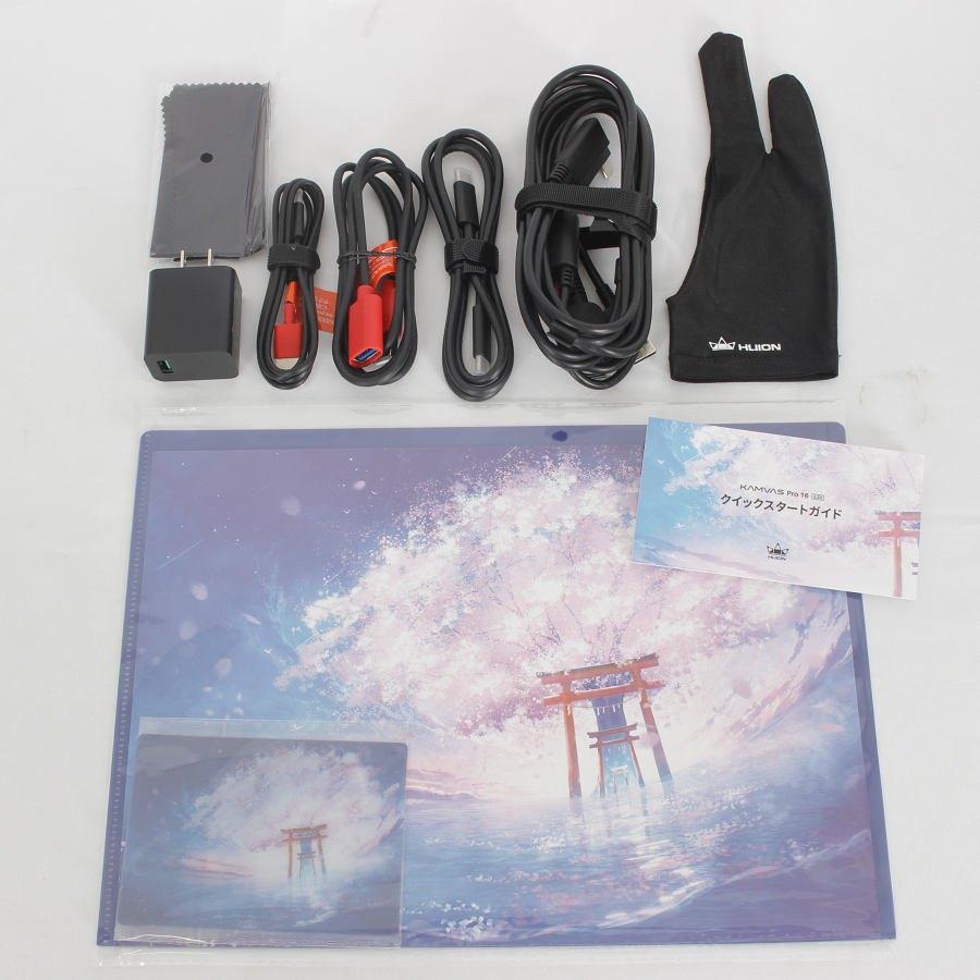 ボーナスストア+5％【美品】HUION Kamvas Pro16 2.5k 豪華版 GT1602-JP 