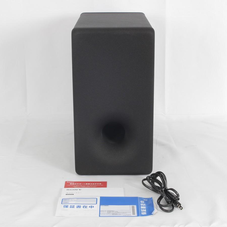 ボーナスストア+5％【美品】SONY SA-SW3 ブラック サブ
