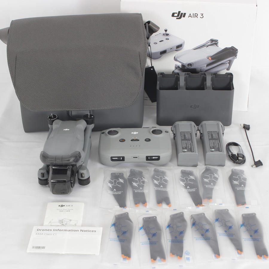 ボーナスストア+5％【美品】DJI Air 3 Fly More Combo DJI RC-N2付属 