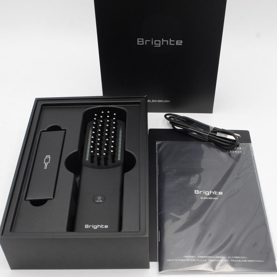 ボーナスストア+5％【美品】Brighte ELEKI BRUSH BRT-FS145 ブラック 