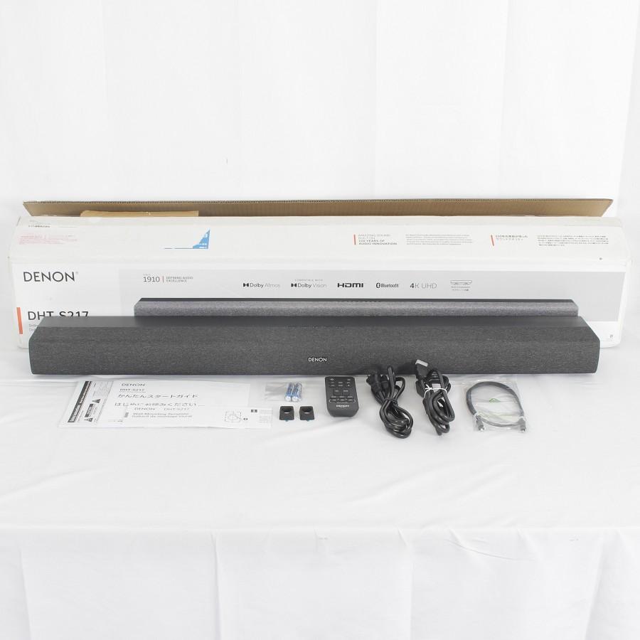 ボーナスストア+5%【美品】デノン DHT-S217 ブラック サウンド ボーナスストア+5%【美品】デノン DHT-S217 ブラック サウンド