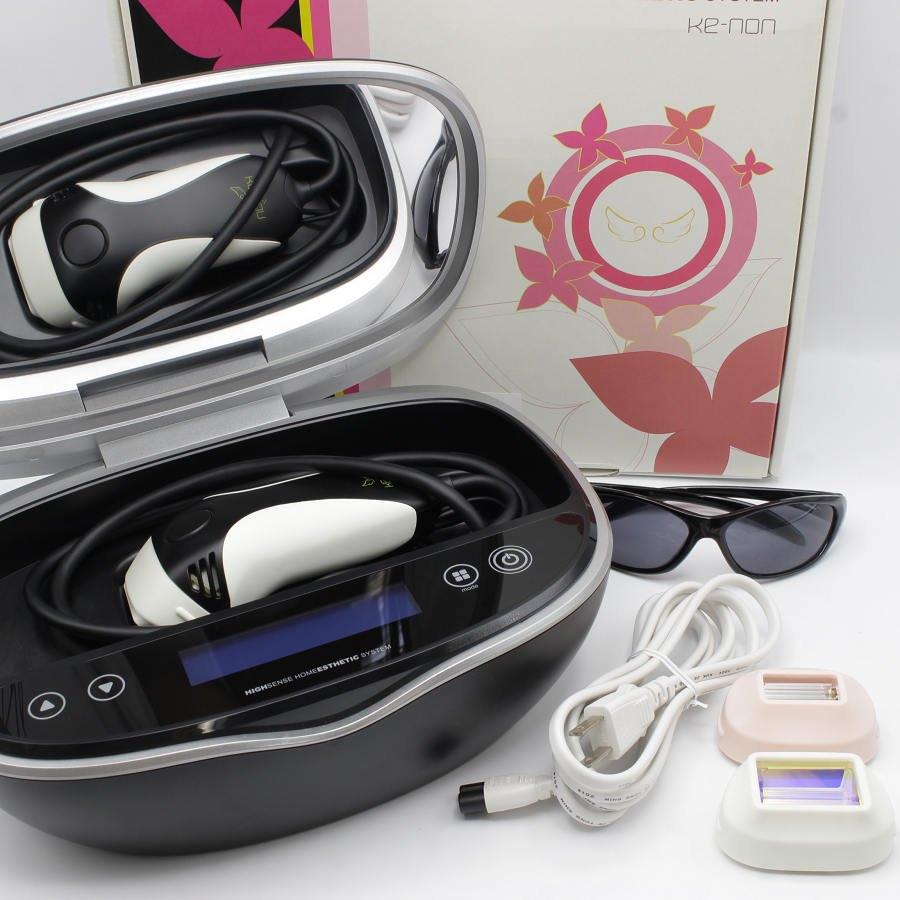 KE-NON 脱毛器 本体 カートリッジ3個 サングラス ケノン 6.0