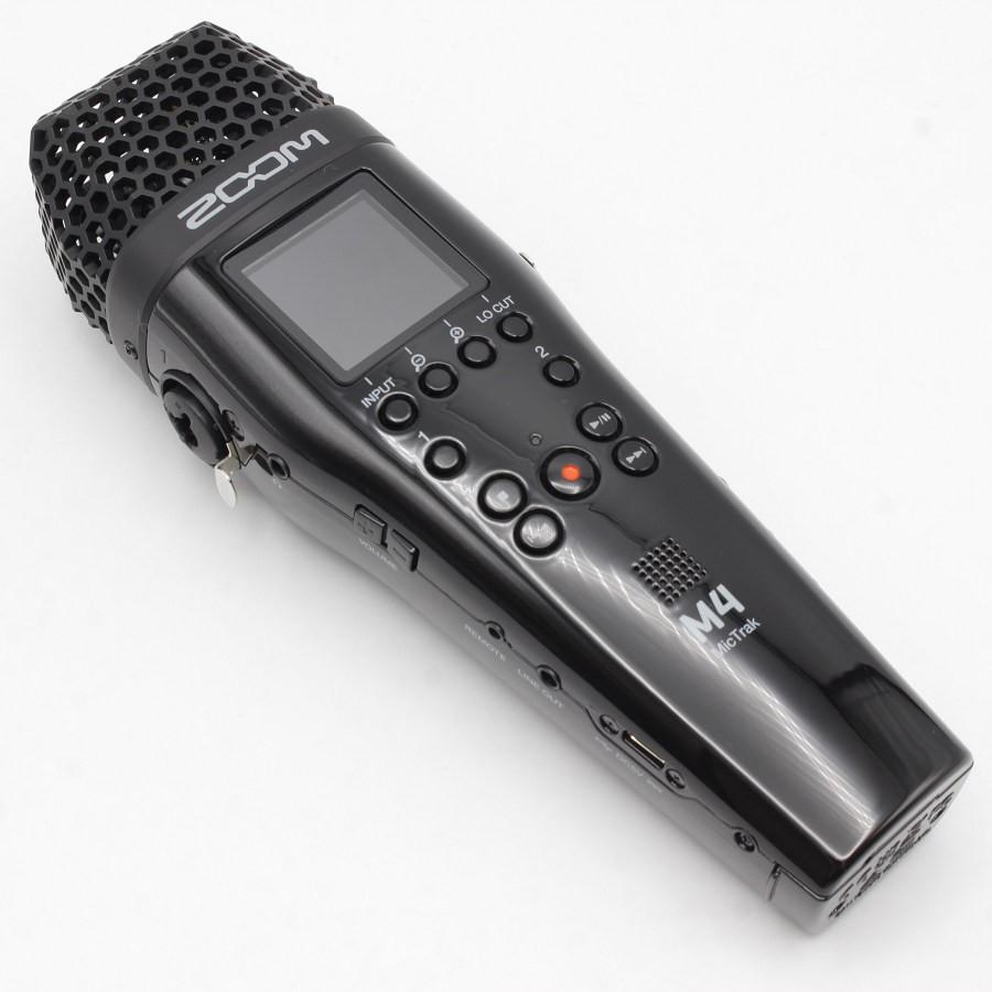 ZOOM MicTrak M4 タイムコードジェネレータ搭載 マイク内蔵型