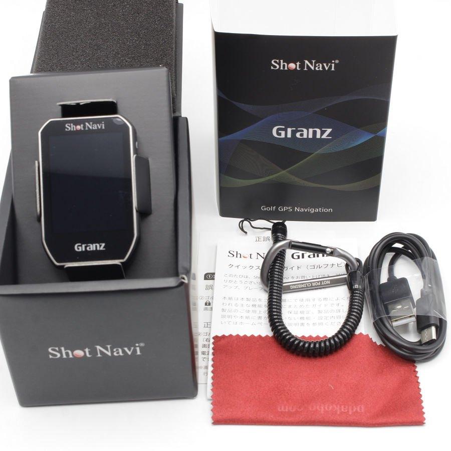 ボーナスストア+5％【美品】ShotNavi Granz ブラック ハンディ型