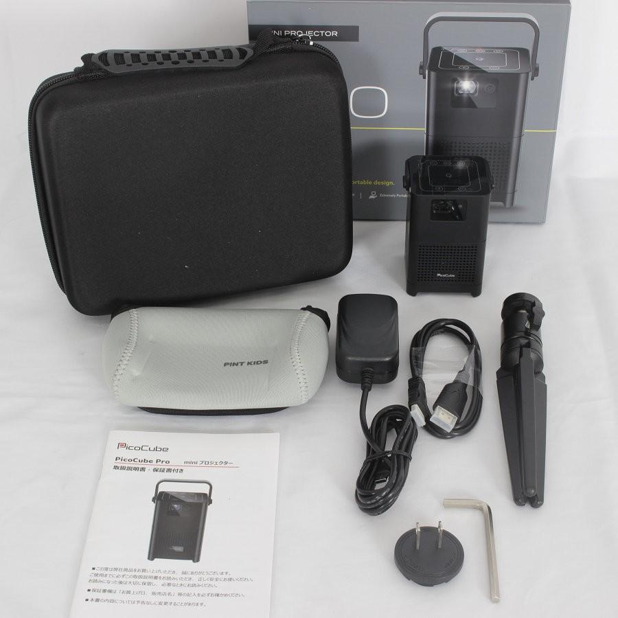 ボーナスストア+5％【美品】PicoCube Pro モバイルプロジェクター 三脚 
