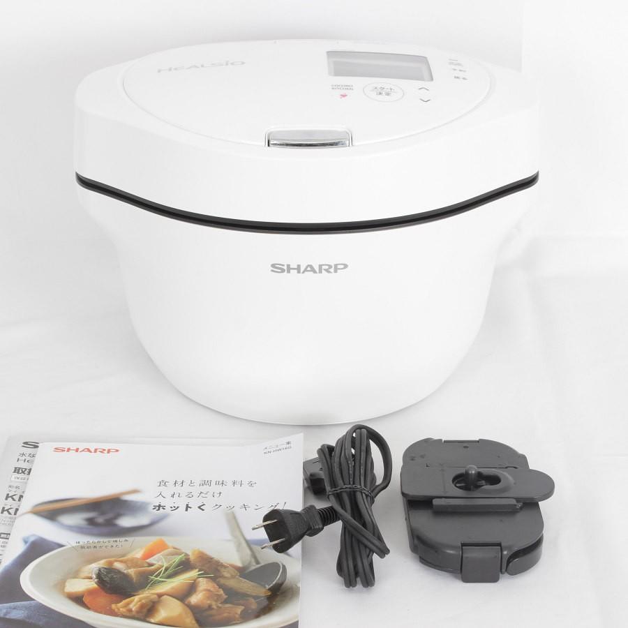 け*ん様 SHARP HEALSIO KN-HW16G-W 電気圧力鍋 SHARP HEALSIO KN-HW16G-W 電気圧力鍋新品、未使用