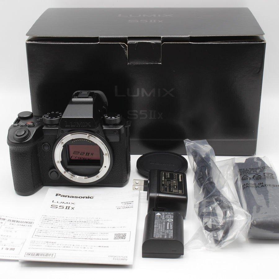 ボーナスストア+5％【美品】パナソニック LUMIX DC-S5M2X ボディ フル 