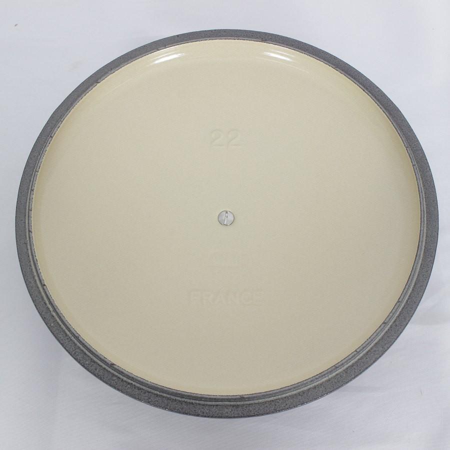 ボーナスストア+5％【新品】 ル・クルーゼ ココット・ロンド 22cm