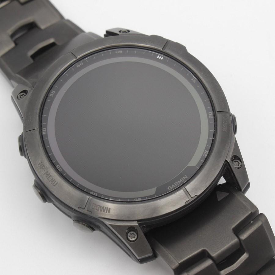 ボーナスストア+5％【美品】GARMIN fenix 7X Sapphire Dual Power Ti Carbon Gray DLC / Carbon Gray DLC Vented Titanium Band 010-02541-47 スマートウォッチ |  | 02