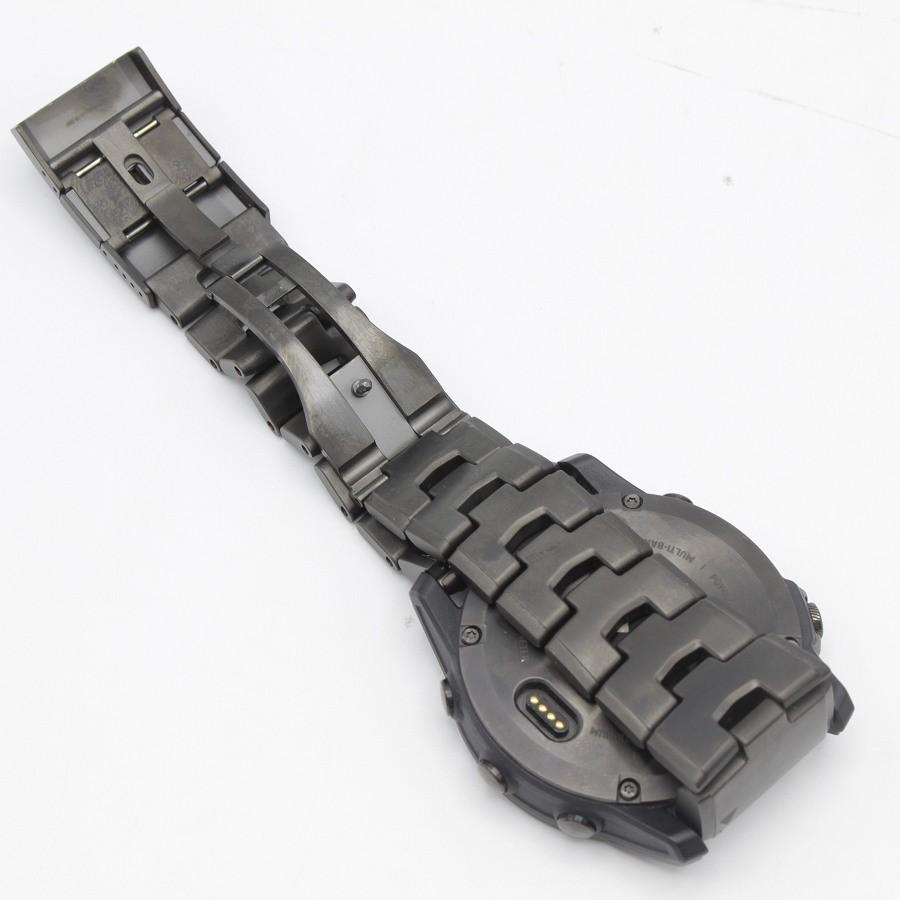 ボーナスストア+5％【美品】GARMIN fenix 7X Sapphire Dual Power Ti Carbon Gray DLC / Carbon Gray DLC Vented Titanium Band 010-02541-47 スマートウォッチ |  | 05