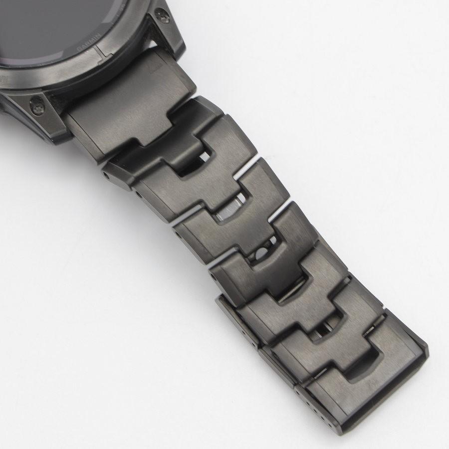 ボーナスストア+5％【美品】GARMIN fenix 7X Sapphire Dual Power Ti Carbon Gray DLC / Carbon Gray DLC Vented Titanium Band 010-02541-47 スマートウォッチ |  | 06
