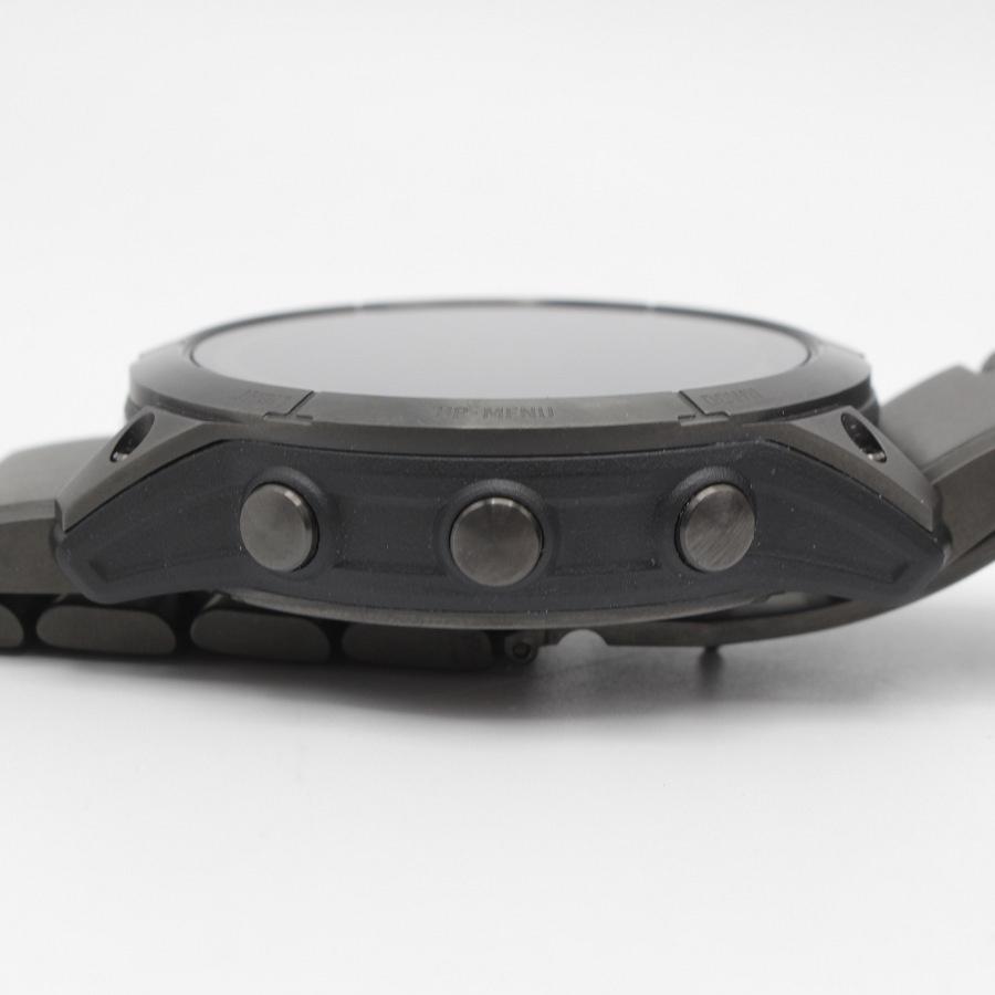 ボーナスストア+5％【美品】GARMIN fenix 7X Sapphire Dual Power Ti Carbon Gray DLC / Carbon Gray DLC Vented Titanium Band 010-02541-47 スマートウォッチ |  | 07