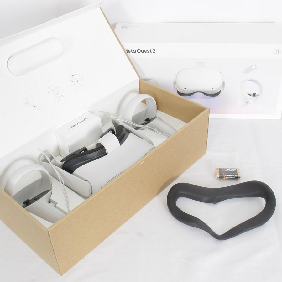 ボーナスストア+5％【美品】Meta Quest 2 128GB VR ヘッドマウント 