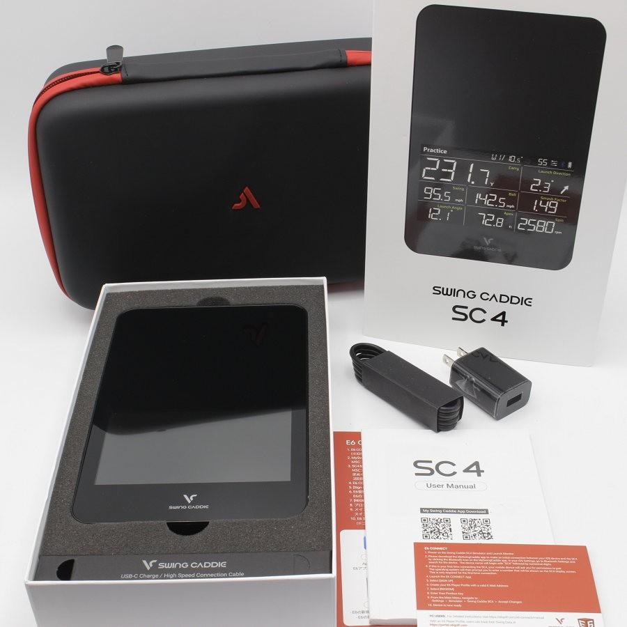 ボーナスストア+5％】Voice Caddie swing caddie SC4 弾道測定器 