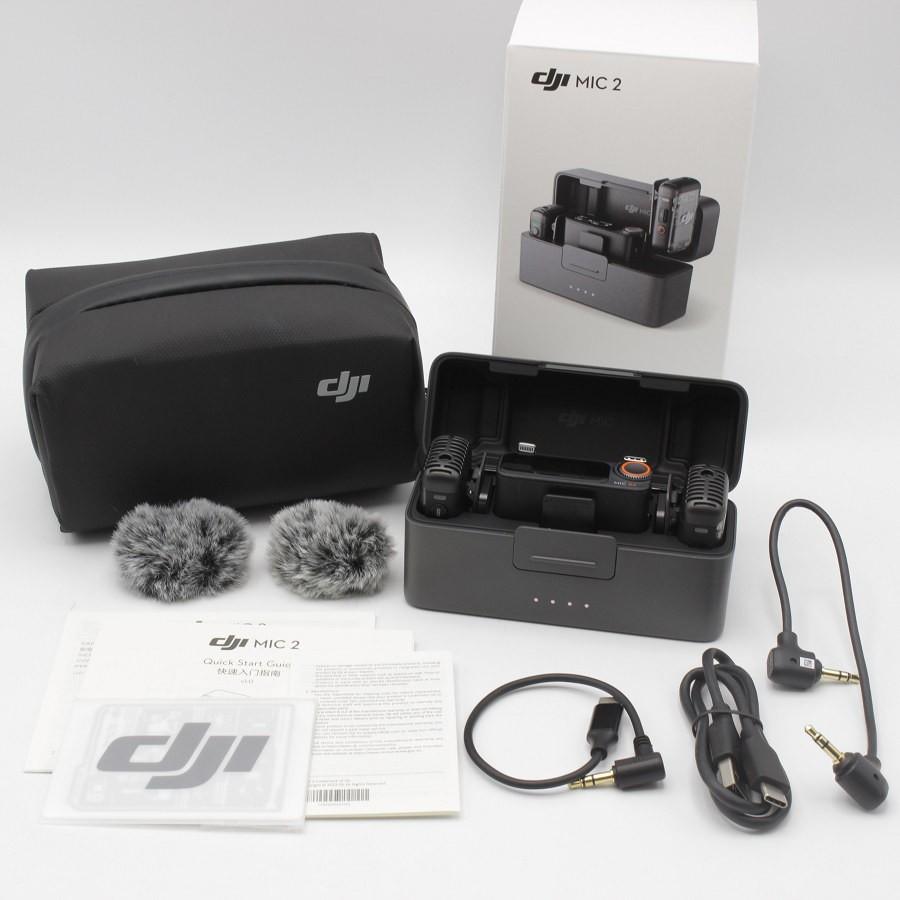 ボーナスストア+5％【美品】DJI Mic 2 DM1021 ワイヤレスマイク 