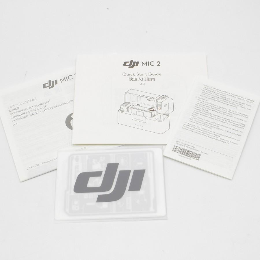 ボーナスストア+5％【美品】DJI Mic 2 DM1021 ワイヤレスマイク 
