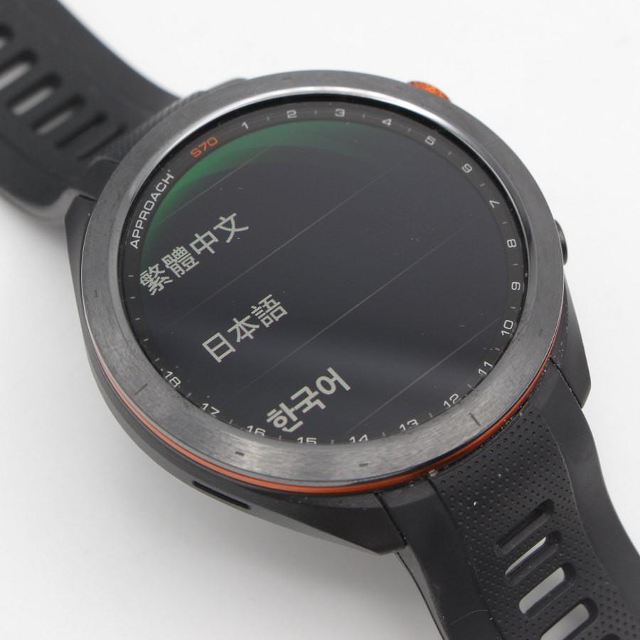 ボーナスストア+5％【美品】GARMIN Approach S70 47mm Black 010-02746 
