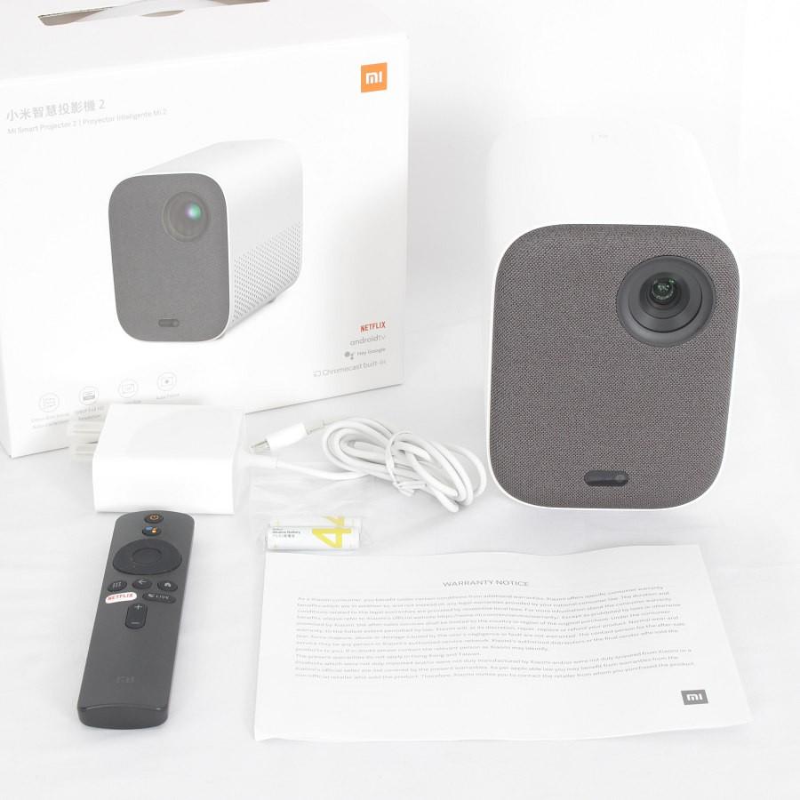 ボーナスストア+5％【美品】Xiaomi Mi Smart Projector 2 BHR5209TW ホワイト フルHD スマートプロジェクター XMTYY02FMGL シャオミ 本体 | 