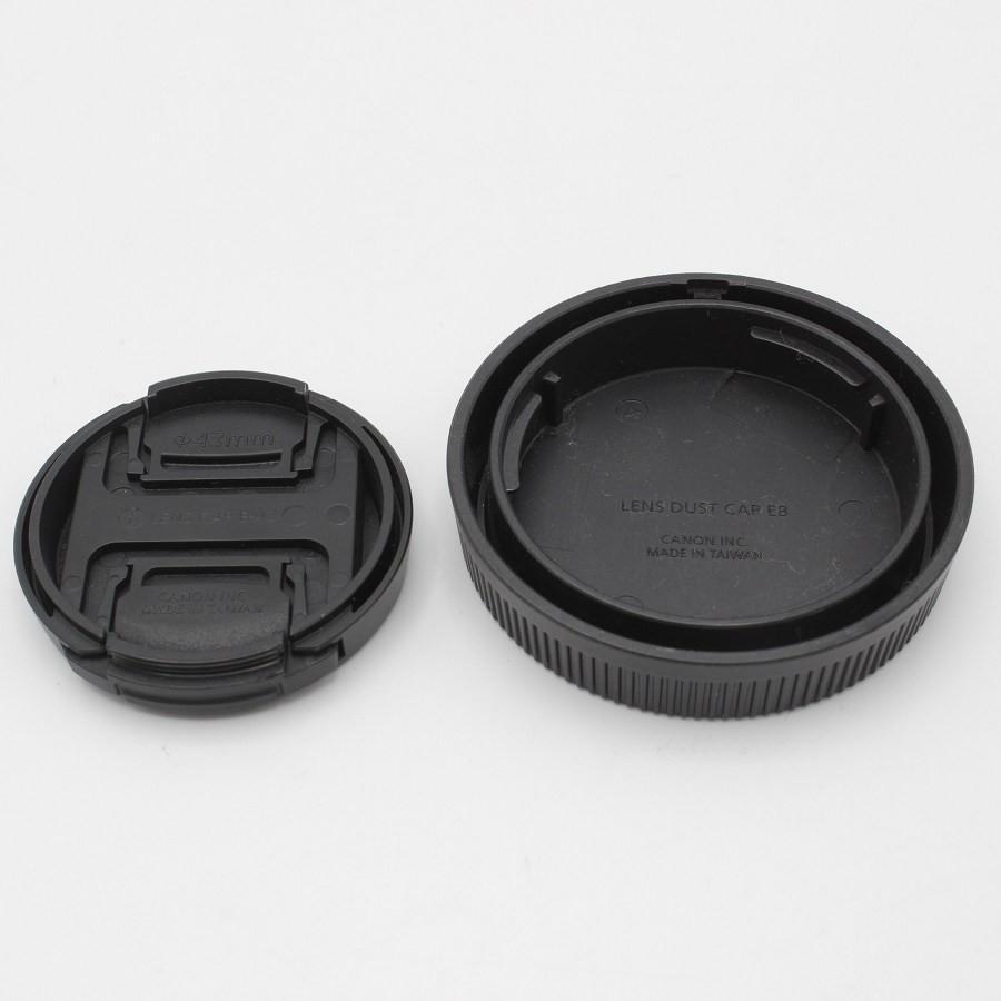 ボーナスストア+5％【美品】Canon EF-M22mm F2 STM ブラック 単焦点 