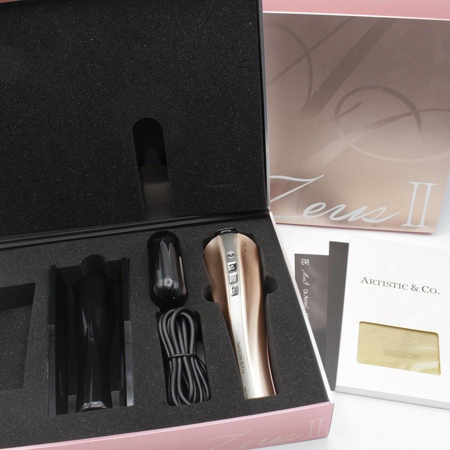 ボーナスストア+5％【美品】Dr.Arrivo Zeus II アテナローズ 美顔器