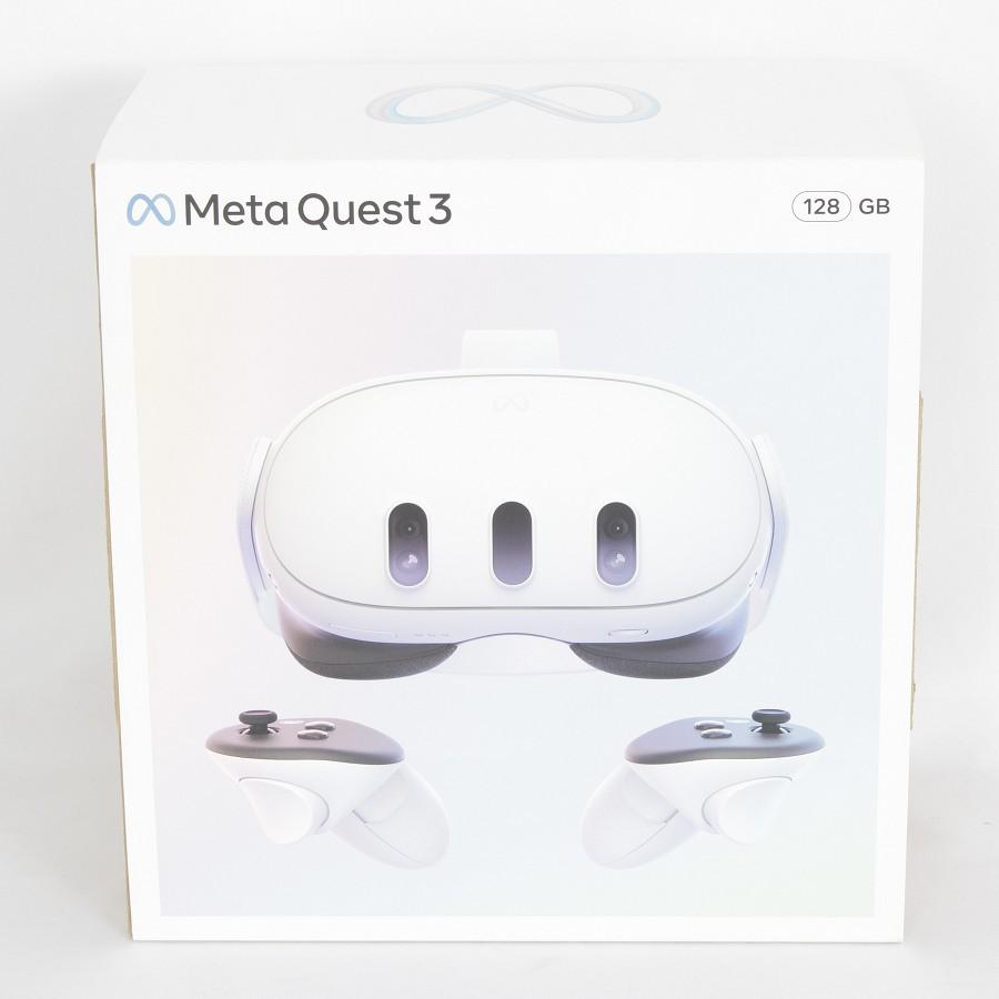 ボーナスストア+5％【美品】Meta Quest 3 128GB VR ヘッドマウント  