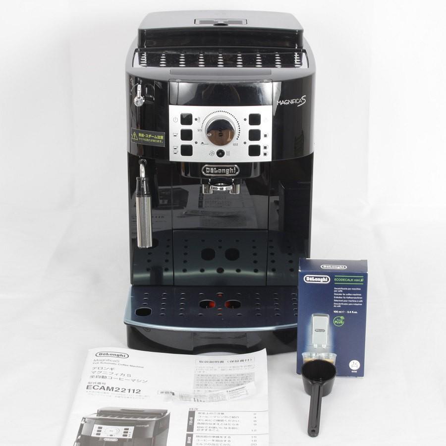 美品☆デロンギECAM22112B エスプレッソマシン マグニフィカS