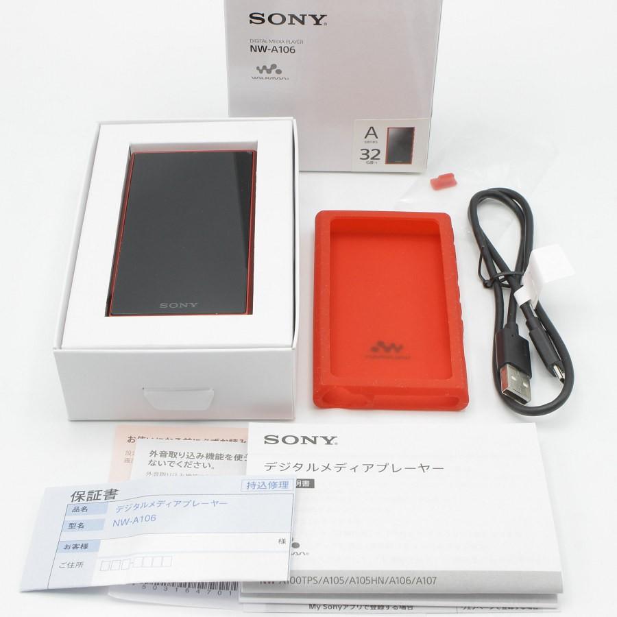 NW-A106 レッド 32GB 【公式通販】