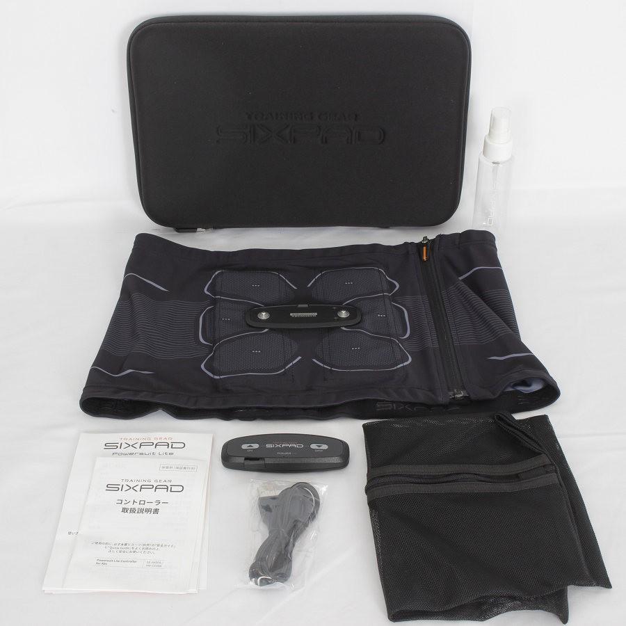 ボーナスストア+5％【美品】MTG SIXPAD Powersuit Lite Abs L SE-AT00C 