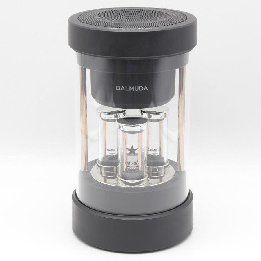 ボーナスストア+5％【美品】BALMUDA The Speaker M01A-BK バルミューダ 
