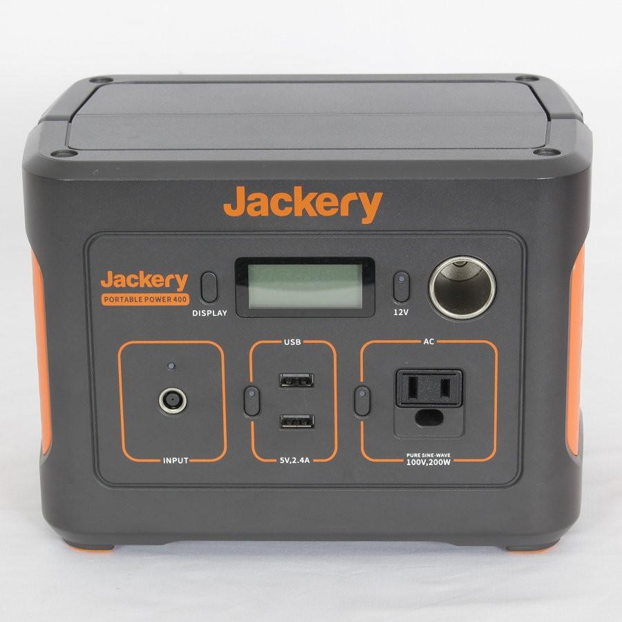 ボーナスストア+5％【美品】Jackery 400 PTB041 大容量 ポータブル電源 