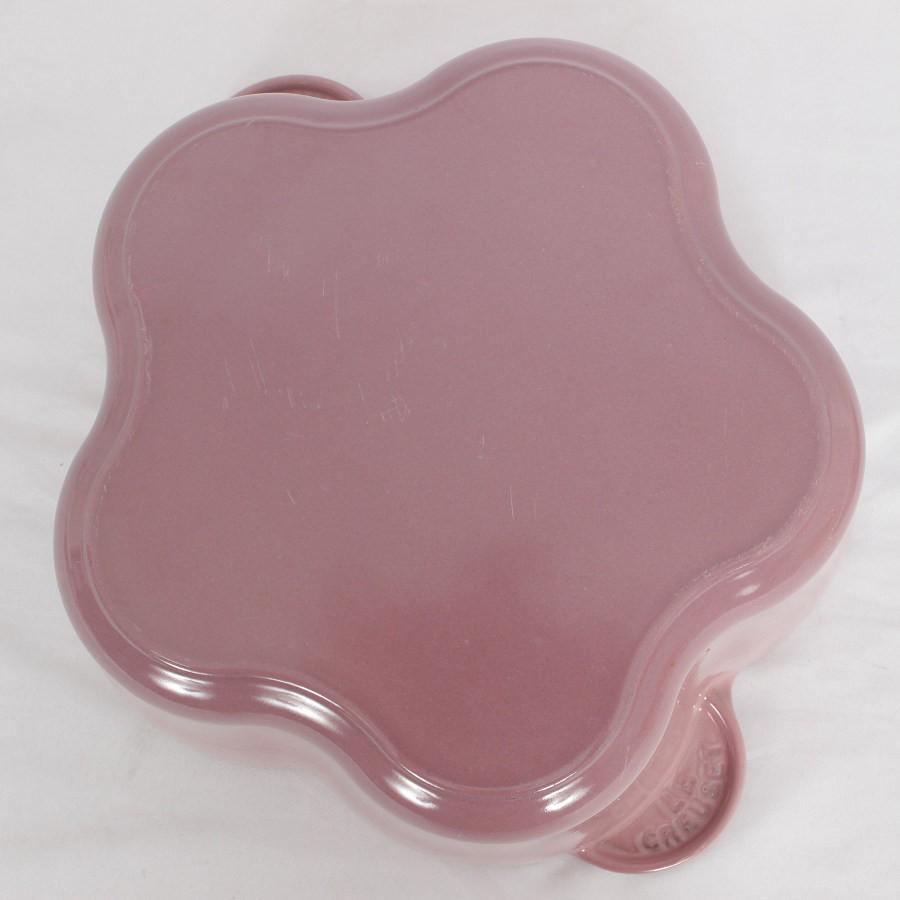 新品未使用ル・クルーゼココット・フルール モーヴピンク