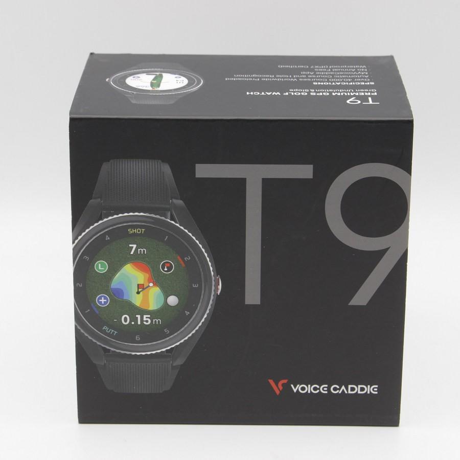 VOICE CADDIE T9 ブラック 腕時計タイプ ゴルフ用距離計 ボイス